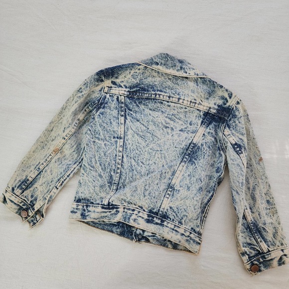 Vintage Deadstock Acid Wash Jacket kids 6 - Picture 10 of 11